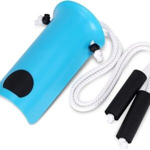 Sock Helper for Elderly – Wide Sock Aid with Foam Handles (Blue)